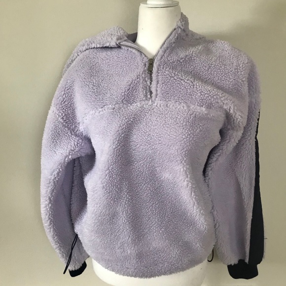 zara teddy hoodie